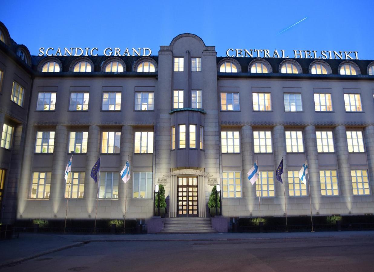 Hotel Scandic Grand Central Helsinky Exteriér fotografie